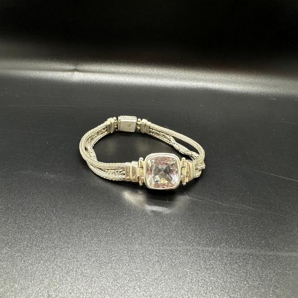 Sarda Quartz Byzantine Bracelet & Earrings Set - Picture 4 of 8